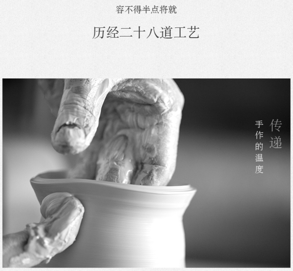 东道 汝窑中葵饮杯 陶瓷功夫茶具茶杯汝瓷茶具杯开片可养-天青色单杯 70cm x 4cm