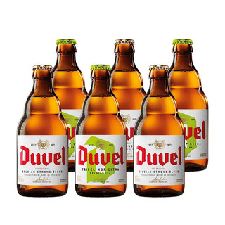 Duvel 督威 啤酒组合装 2口味 330ml*6瓶（黄金啤酒330ml*3瓶+三花啤酒330ml*3瓶）
