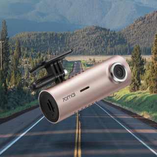 70迈 M300 行车记录仪 单镜头 64GB 流金粉