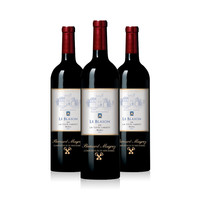 CHATEAU LA TOUR CARENT 拉图嘉利酒庄 徽纹 干红葡萄酒 750ml*3瓶