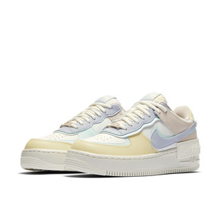 NIKE 耐克 Air Force 1 Shadow 女子休闲运动鞋 CI0919-106 黄/紫/粉 42