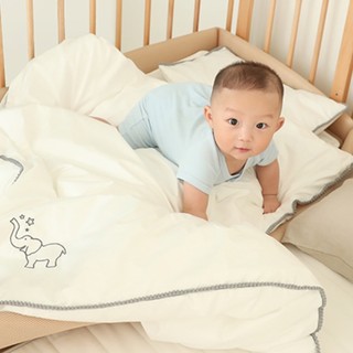 BSCR 婴儿床品套件 5件套 灰色 117*100cm