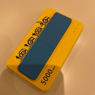 nubia 努比亚 PA0001 小黄人联名款 移动电源手机支架二合一 黄色 5000mAh Type-C 18W 双向快充+10W 无线充电