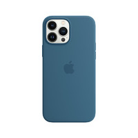 Apple 苹果 iPhone 13 Pro Max 硅胶手机壳 雀羽蓝色