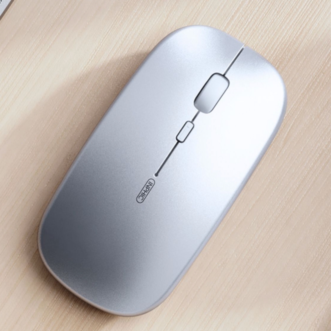 inphic 英菲克 m2b 蓝牙 无线鼠标 1600dpi 太空银