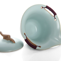 陶立方 如凤手抓盖碗