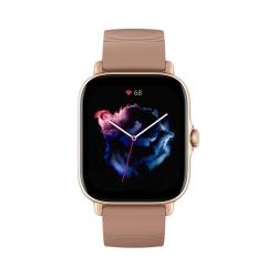 amazfit跃我gts3智能手表20mm柔砂棕铝合金表壳柔砂棕硅胶表带血氧