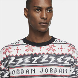 AIR JORDAN Jordan Jumpman Holiday 男子运动卫衣 CT3460-010 黑红 XXXXL