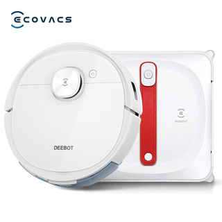 ECOVACS 科沃斯 Ecovacs）T9power+W920组合套装扫地机器人擦窗机器人套装DLX13+WG811