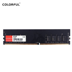 COLORFUL 七彩虹 战戟系列 DDR4 3000MHz 黑色 台式机内存 8GB