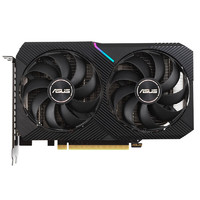 ASUS 华硕 DUAL-RTX 3060-O12G-V2 LHR版 显卡 12GB 黑色