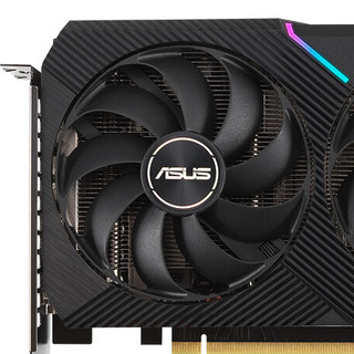 ASUS 华硕 DUAL-RTX 3060-O12G-V2 LHR版 显卡 12GB 黑色