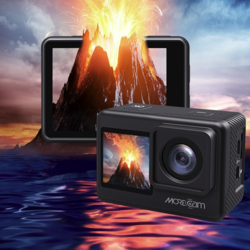 MOREcam 魔看 A10 Pro 雙彩屏5K運動相機 標配版