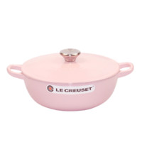 LE CREUSET 酷彩 炒锅(22cm、铸铁、雪纺粉)