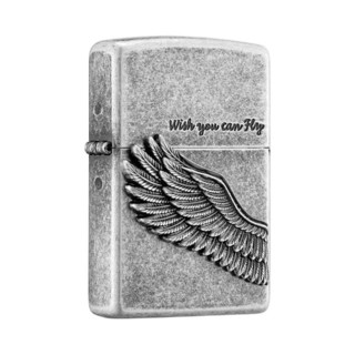 ZIPPO 之宝 ZBT-1-2b  打火机 飞的更高 古银