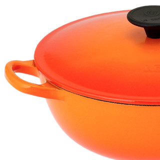 LE CREUSET 酷彩 炒锅(22cm、铸铁、桔色)