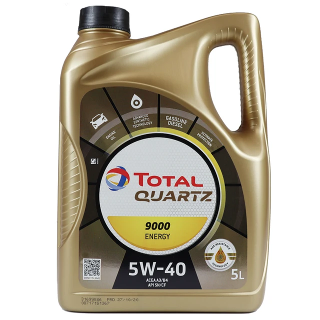 TotalEnergies 道达尔能源 极驰系列 5W-40 SN级 全合成机油