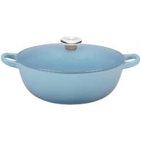 LE CREUSET 酷彩 炒锅(22cm、铸铁、水晶蓝)