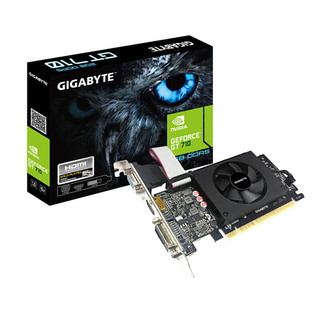 GIGABYTE 技嘉 GV-N710D5-2GIL 显卡 2GB 黑色