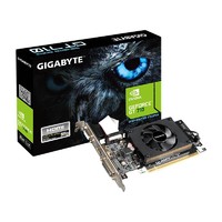 GIGABYTE 技嘉 GV-N710D3-2GL 显卡 2GB 黑色