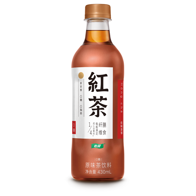 C'estbon 怡宝 佐味茶事 红茶 原味茶饮料430ml*15整箱装