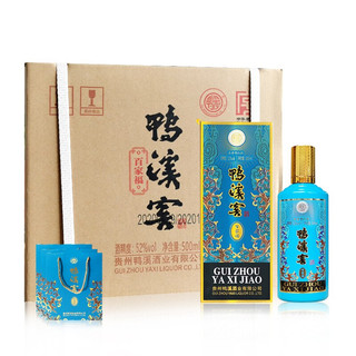 鸭溪窖 百家福 52%vol 浓香型白酒 500ml*6瓶 整箱装