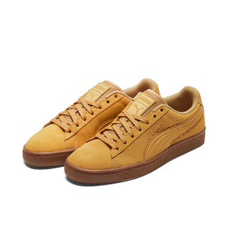 PUMA 彪马 Suede Classic Taffy Gum 中性运动板鞋 369885-02 太妃棕色 36