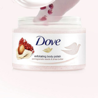 Dove 多芬 石榴籽乳木果冰淇淋磨砂膏 298g