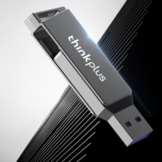 thinkplus MU251 USB 3.0 U盘 锖色 64GB USB/Type-C双口