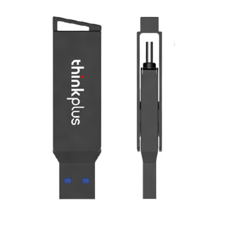 thinkplus MU251 USB 3.0 U盘 锖色 128GB USB/Type-C双口