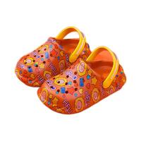 Beedpan 彼得·潘 PT-9017-4 儿童拖鞋 橘色 34-35码
