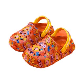 Beedpan 彼得·潘 PT-9017-4 儿童拖鞋 橘色 26-27码