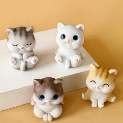 kidnoam猫咪树脂桌面摆件