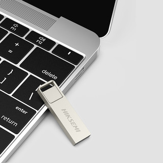 HIKVISION 海康威视 刀锋系列 X301 USB 2.0 U盘 银色 64GB USB
