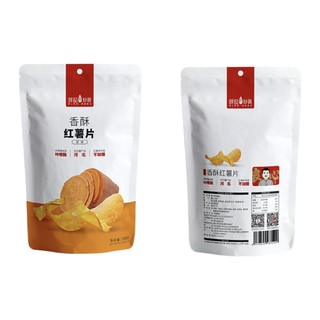 薛记炒货 香酥红薯片 135g*2袋
