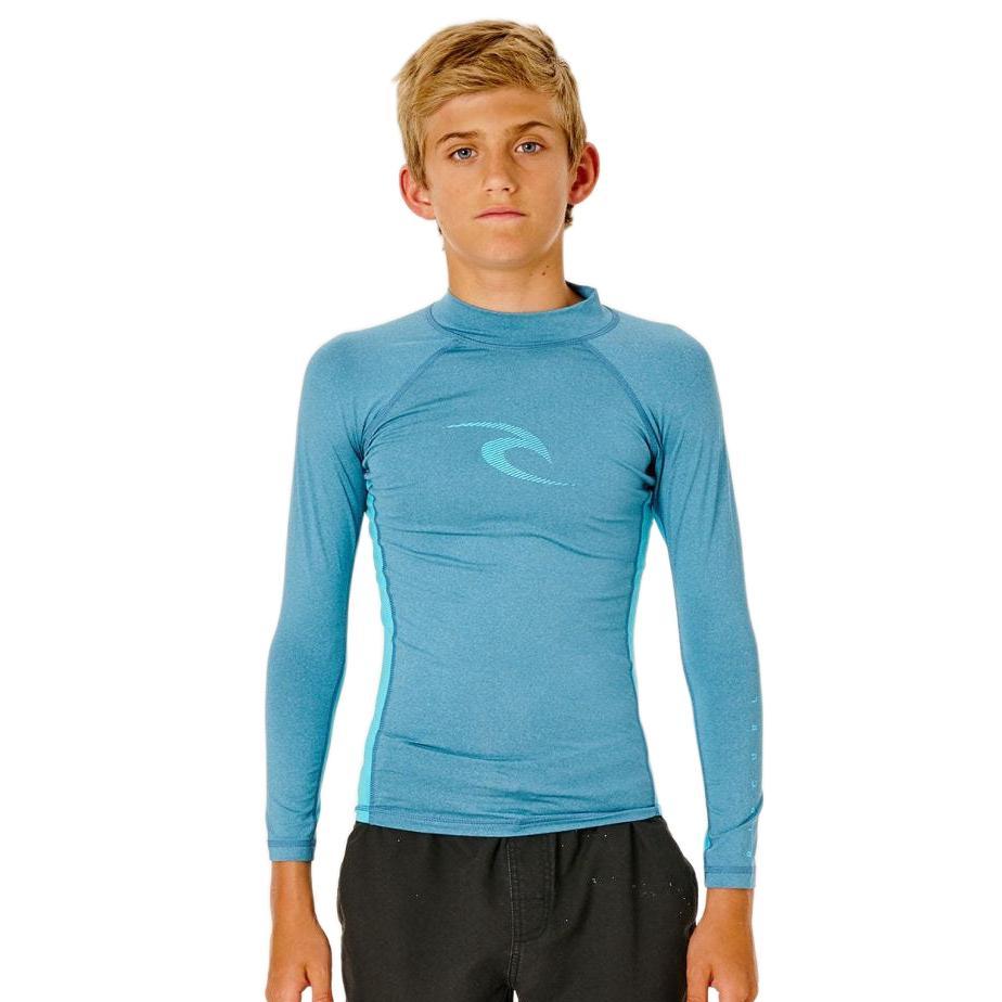RIP CURL Waves 男童冲浪T恤 WLU3AJ 蓝色