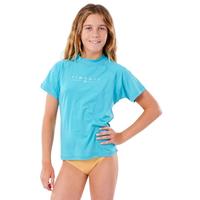RIP CURL Golden Rays 女童冲浪短袖T恤 WLY3MJ 浅蓝色