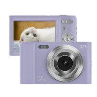 SONGDIAN 松典 DC302L 数码卡片照相机 学生入门级便携高清 罗兰紫 32G 内存卡