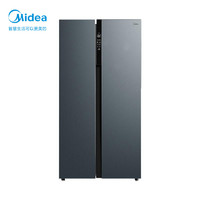 Midea 美的 BCD-549L双开门家用无霜风冷一级能效变频智能家电对开门冰箱