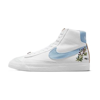 NIKE 耐克 Blazer Mid '77 Se 女子休闲运动鞋 DC9265-100 白蓝 36