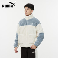 PUMA 彪马 9281148l  男款撞色仿羊羔绒外套