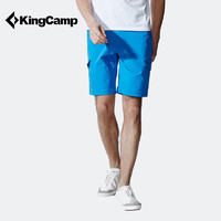 KingCamp 康尔健野 Kingcamp户外短裤男运动短裤男款纯色弹力休闲运动跑步短裤