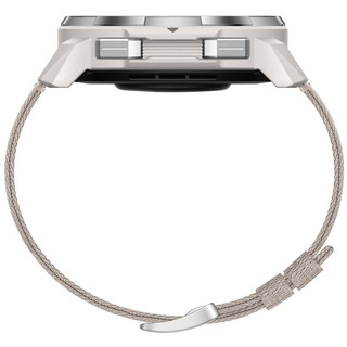 HONOR 荣耀 GS Pro 智能手表 48mm 荒漠灰不锈钢表盘 荒漠灰氟胶表带（血氧、GPS、扬声器、温度计）