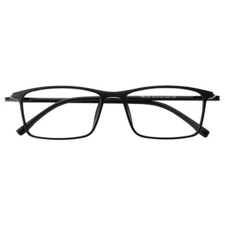 目匠 TR-170 时尚砂黑TR眼镜框+1.61折射率 非球面灰变镜片