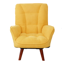 简氧 DMG001 单人沙发椅 黄色 配脚蹬