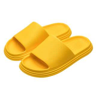 N·T·G P665 男女款浴室拖鞋 黄色 36-37