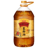 金龙鱼 食用油非转基因压榨外婆乡小榨菜籽油5L