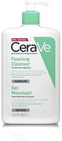CeraVe 适乐肤 泡沫洁面乳 | 1升/34 盎司 | 家庭尺寸的面部、身体和烟酰胺手洗