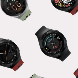 HUAWEI 华为 WATCH GT 2e 智能手表 46mm 黑色不锈钢表壳 曜石黑橡胶表带（ECG、血氧、GPS）