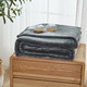  京东京造 法兰绒毯子 超柔毛毯 午睡空调毯 加厚150x200cm 高级灰　